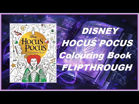 Disney Hocus Pocus 2 Spell Book with Winifred, Mary and Sarah 