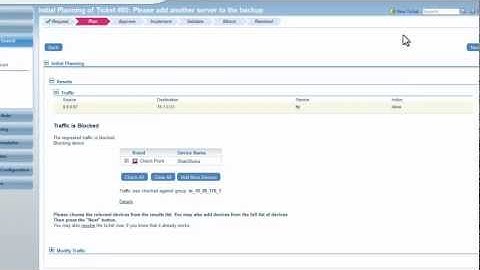AlgoSec FireFlow CMS Integration
