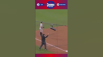 Watch Alex Verdugo Flip into the Stands for an Epic Catch!     #mlb #nyyankees #baseball #ladodgers