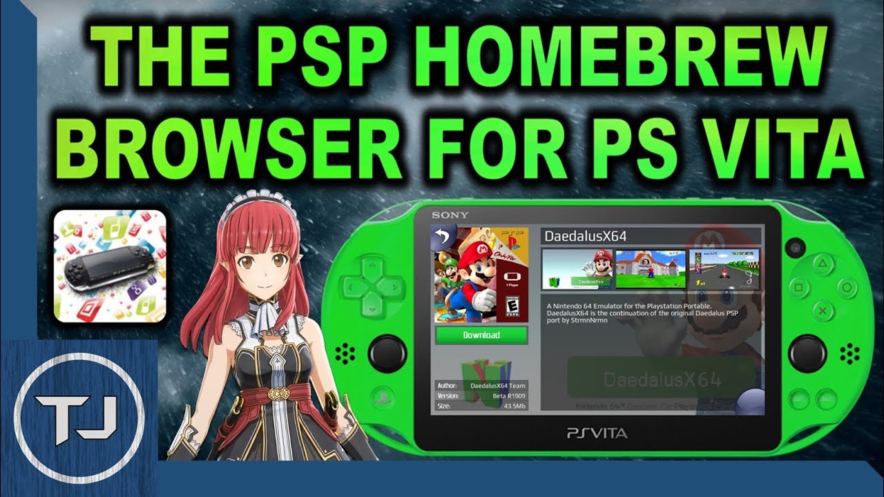 PSP Homebrew For PS Vita! YouTube