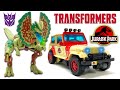 Transformers X Jurassic Park Crossover AUTOBOT JP12 &amp; DECEPTICON DILOPHOCON Review
