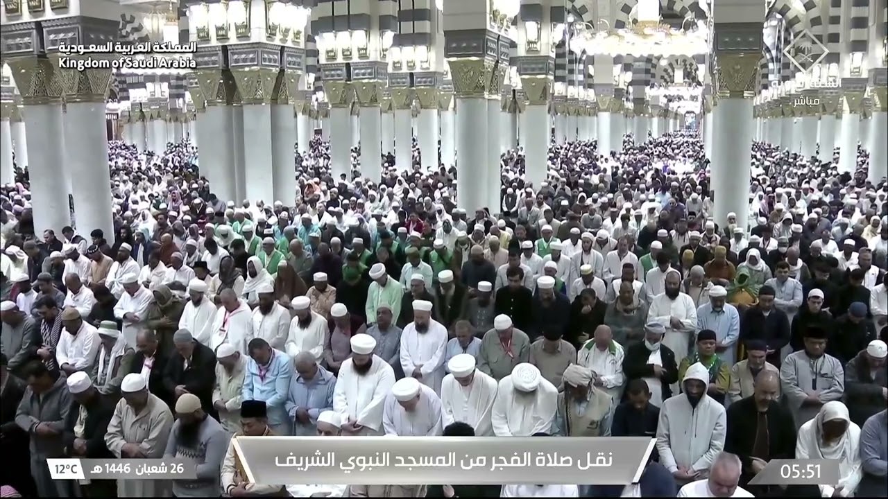 صلاة الفجر للشيخ محمد برهجي 26 شعبان 1446هـ