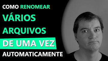 Ex #018 - Como Renomear Vários Arquivos De Uma Vez Automaticamente | Excel VBA