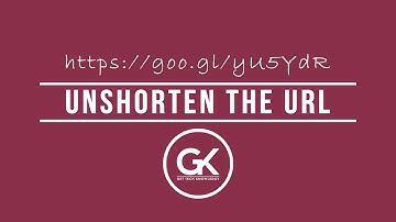 Unshorten the shortened URL