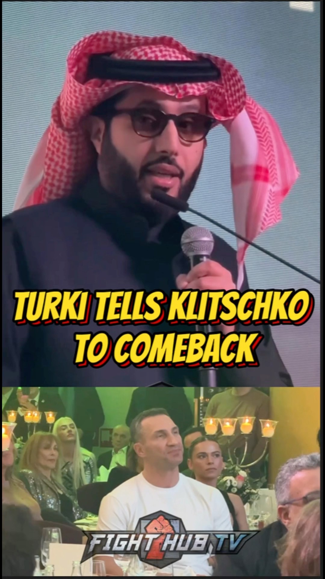 Turki Alalshikh tells Klitschko to comeback in 2025 for Fury vs Usyk winner!
