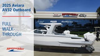NEW! 2025 Aviara AV32 Outboard
