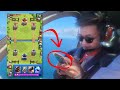 I played Clash Royale Outside