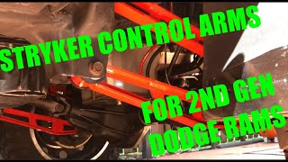 CONTROL ARMS BY STRYKER OFF ROAD DESIGNS, FOR DODGE RAM (Highway Forever Project)