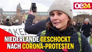 Niederlande geschockt nach corona-protesten