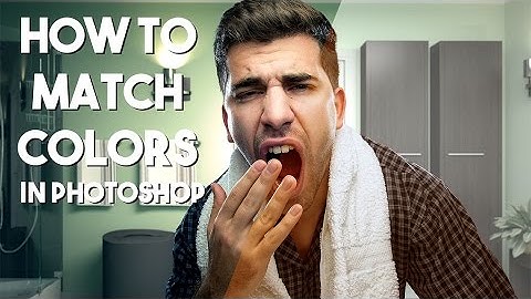 How to Match Colors in Photoshop - Match Foreground and Background colors