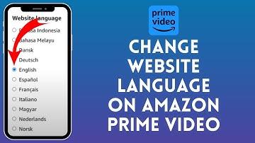 How to Change Language on Amazon Prime Video (2024)