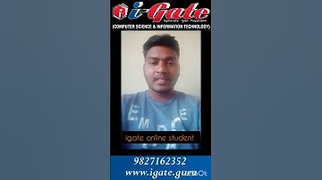 Viraj Shete l gate 2024 expected toppers l igate online student #gate cse #igate bhilai