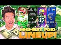 HIGHEST PAID NFL PLAYERS Lineup! Madden 22