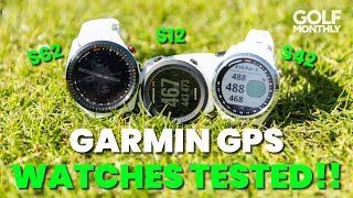 GARMIN GPS GOLF WATCHES... TESTED!!