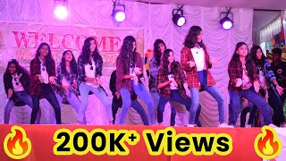 8th Std. Girls | Fusion Dance | Thaai Kelavi Song Dance| Kalakkatha song Dance