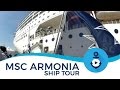 MSC Armonia Ship Tour (after Renaissance)