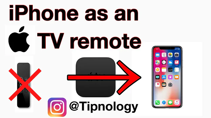 iPhone as an apple TV remote