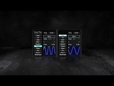 Ableton Dual Pan Max for Live Device (.amxd file)