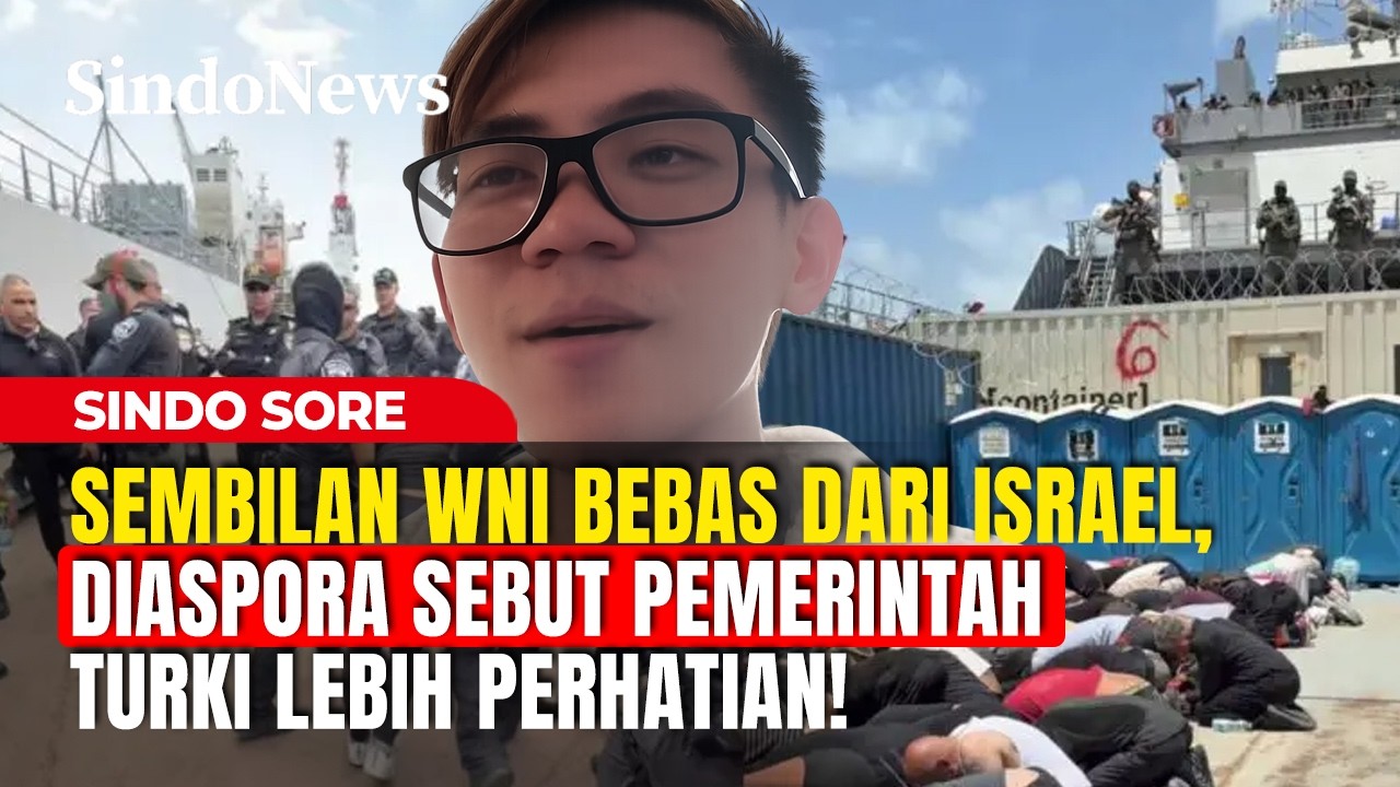 Sebut Sembilan WNI Bebas dari Israel, Diaspora Sebut Pemerintah Turki Lebih ...