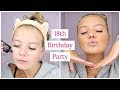 GET READY WITH ME | 18TH BIRTHDAY PARTY