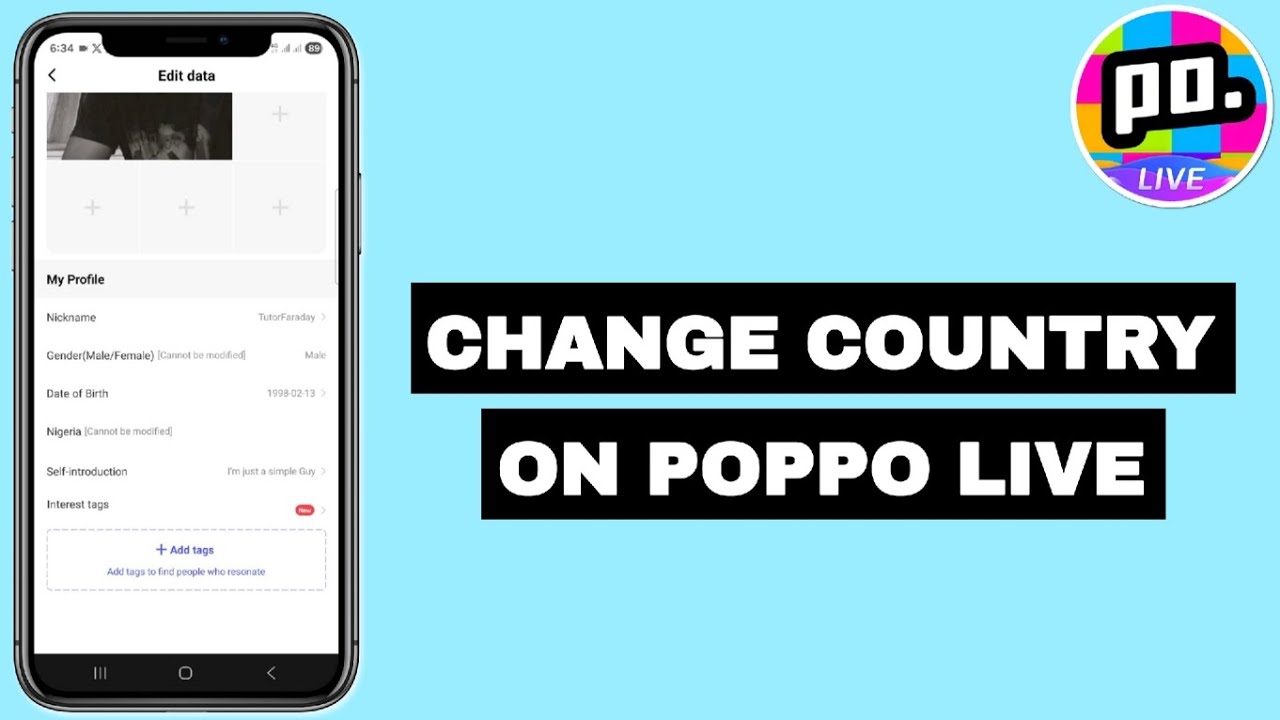 How to Change Country On Poppo Live