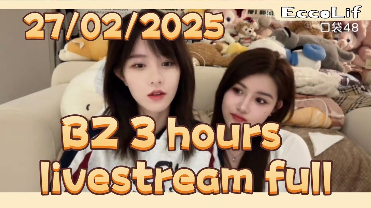 【SNH48 BZ】【AUTOSUB】Bai xinyu and Zhu yixin livestream 3 hours full  | 柏欣妤&朱怡欣 柏朱双人3小时直播
