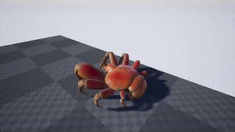Coconut Crab [UE4, Control Rig]