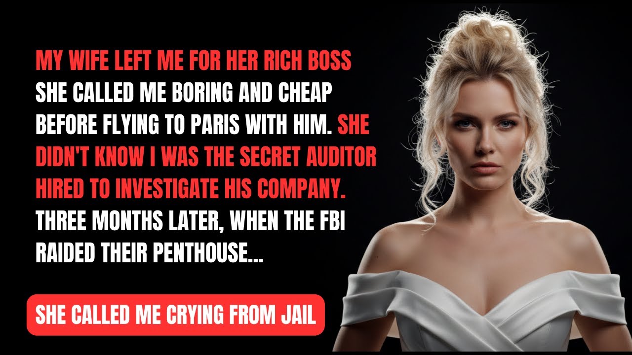 My Wife Left For Her Boss. Then My Secret Audit Sent Them Both To Jail.