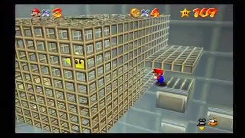 Super Mario 64: Tick Tock Clock (Timed Jumps on Moving Bars / Star #110)