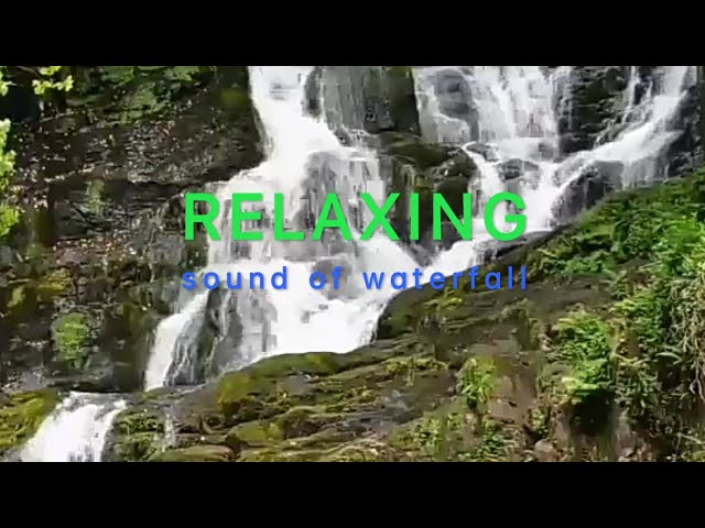 relaxing sound of waterfall for sleep class=