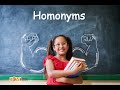 Understanding Homonyms