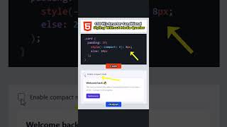 Why everyone is talking about CSS if() #coding #webdevelopment #shorts