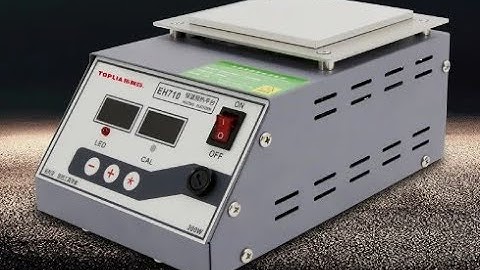 TOPLIA Multifunctional Constant Temperature Preheating Platform Micro computer PID Control