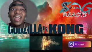 Godzilla vs. Kong Official Trailer REACTION // SOUTH AFRICAN YOUTUBER