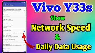 Vivo Y33s Network Speed Setting | Vivo Y33s Internet Speed Meter #vivoy33snetworkspeed