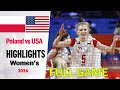 Poland vs USA FULL GAME (2-6-2024) Women