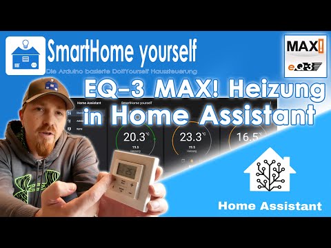 EQ-3 MAX! Heizung in Home Assistant einbinden