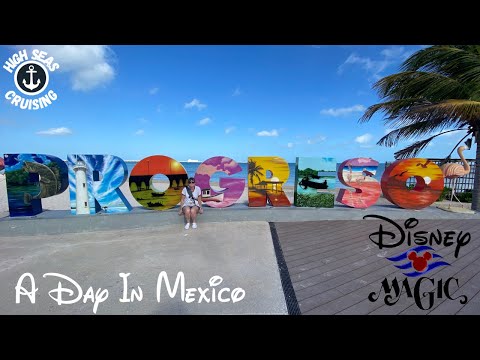 Disney Magic - Touring Around Progresso Mexico