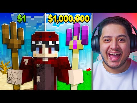 ماين كرافت مستويات الرماح من 1 الى 1 000 000 الرمح الاسطوري 