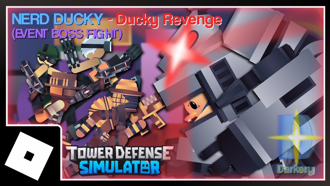 Ducky Revenge - The Rabbit Hunt (Nerd Ducky Boss Fight) - Tower Defense Simulator - Animation