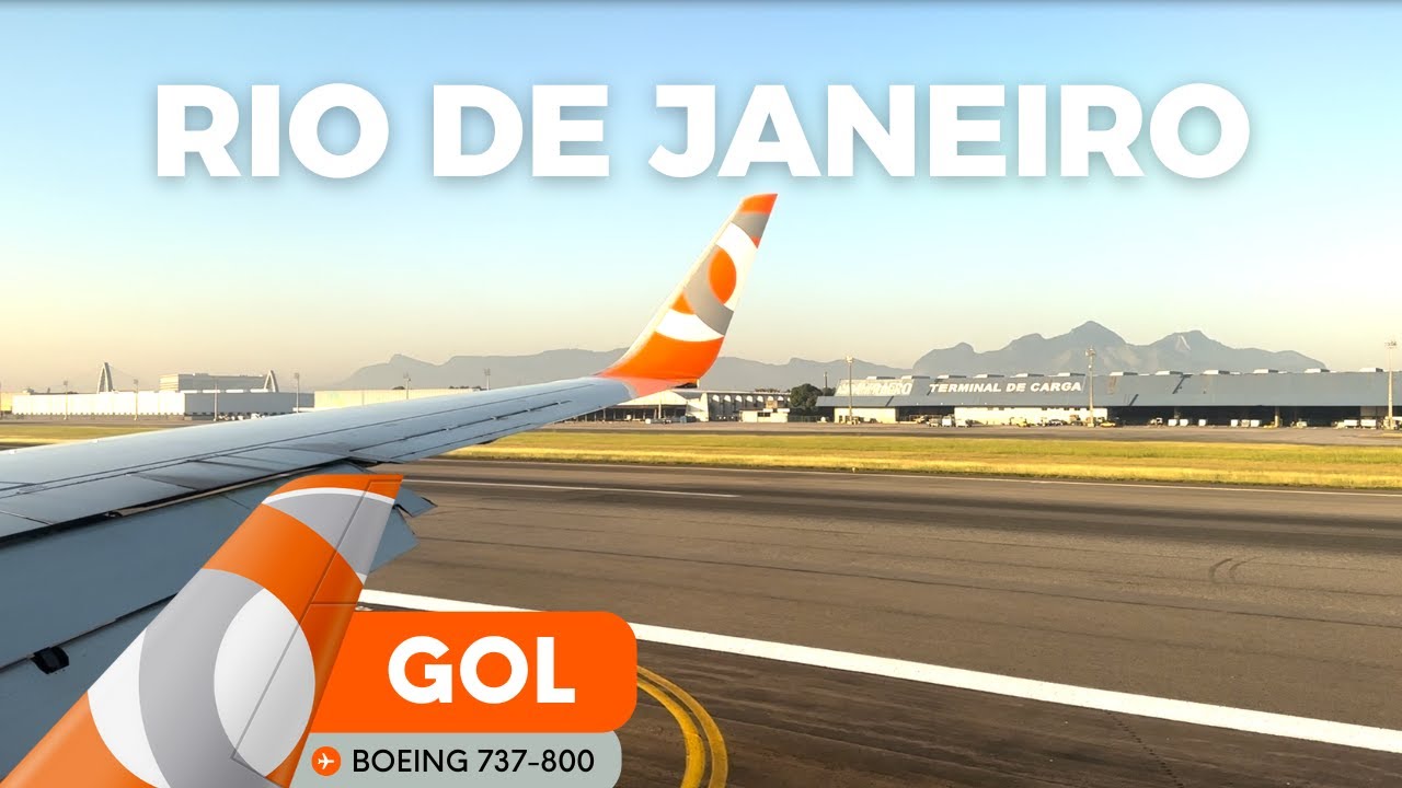 VOO FORTALEZA ✈ RIO DE JANEIRO GIG NO BOEING 737-800 DA GOL