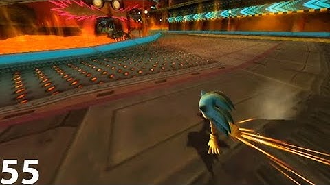 Sonic Unleashed Episode 55 Egg Lancer Boss and Eggman Land {Wii} Part 1 (Drift-Run-Drift)