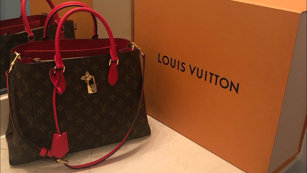 Unboxing Louis Vuitton Flower Tote Bag