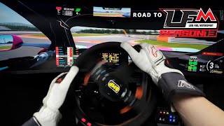 Improve my Laptime and SA on Misano for ACC LFM Rookie License | Sim Racing POV Fanatec CSL DD Wheel