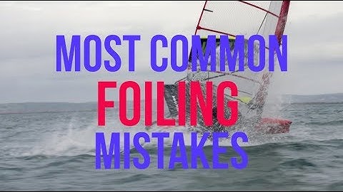 Most Common Foiling Mistakes with Shaun from Royal Bermuda Yacht Club - Prevent Capsize  Waszp