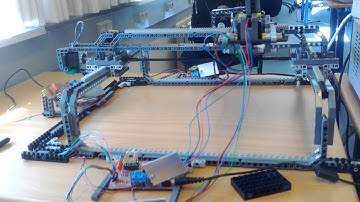 3D Movement System build in Lego w. LM3S6965 Stellaris