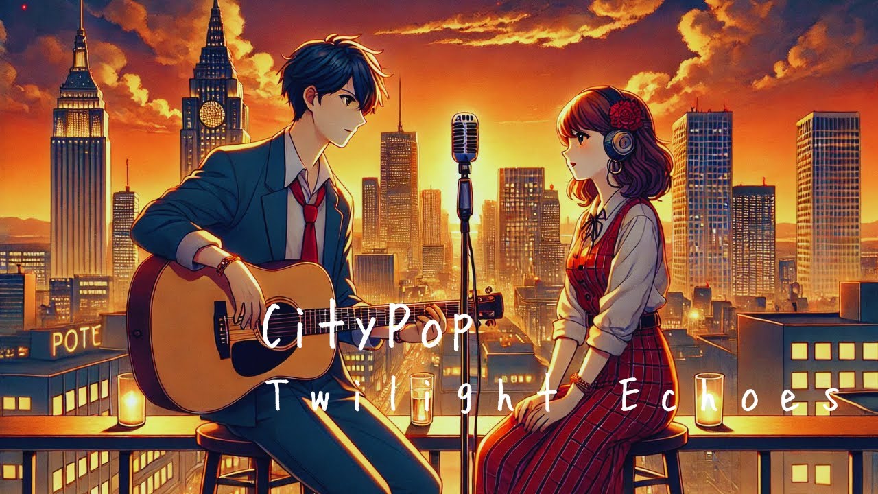 【City Pop】Twilight Echoes - A City Pop Duet with English Lyrics