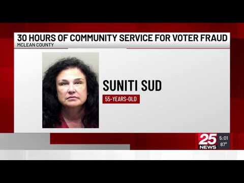 Bloomington woman sentenced for voting twice in 2024 general election