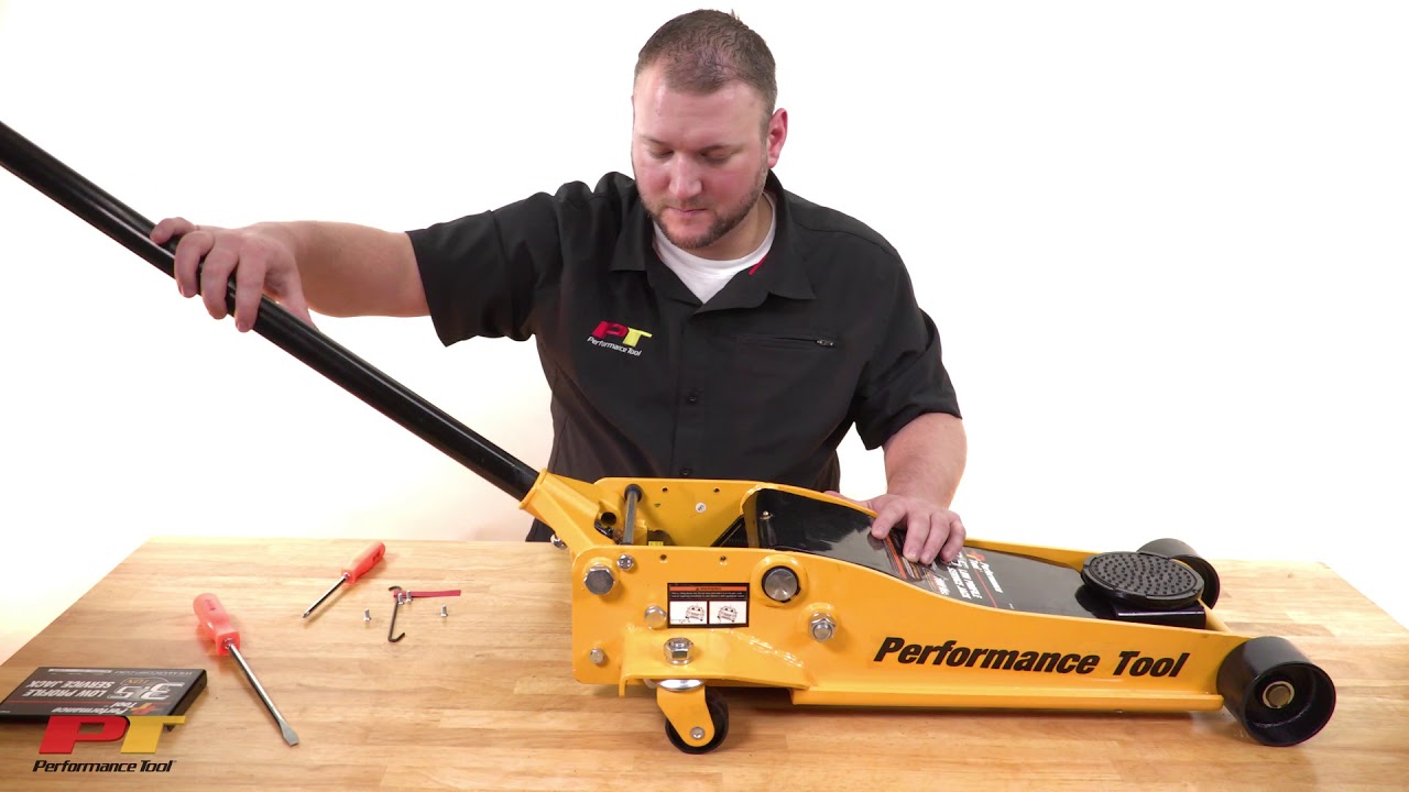 How To Bleed A Floor Jack Youtube