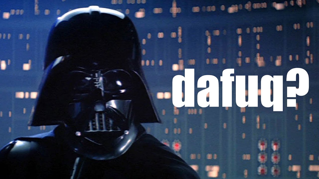 What Vader Did After Luke Jumped YouTube